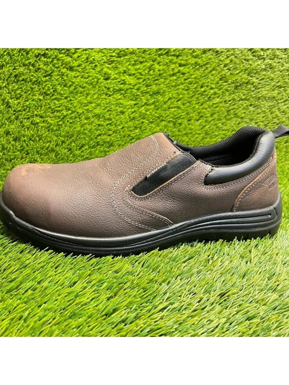 Avenger Foreman Mens Size 13 Brown Black Leather Composite Toe Safety Work Shoes